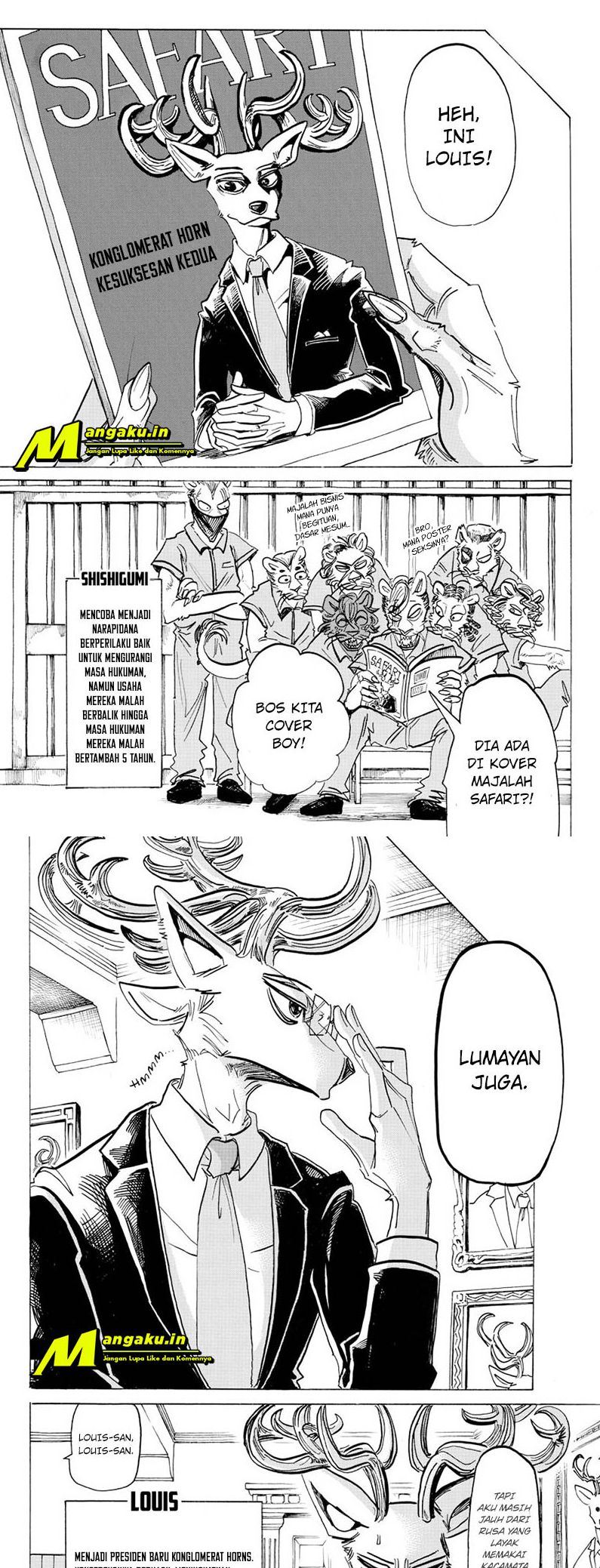 Beastars Chapter 196 Gambar 11