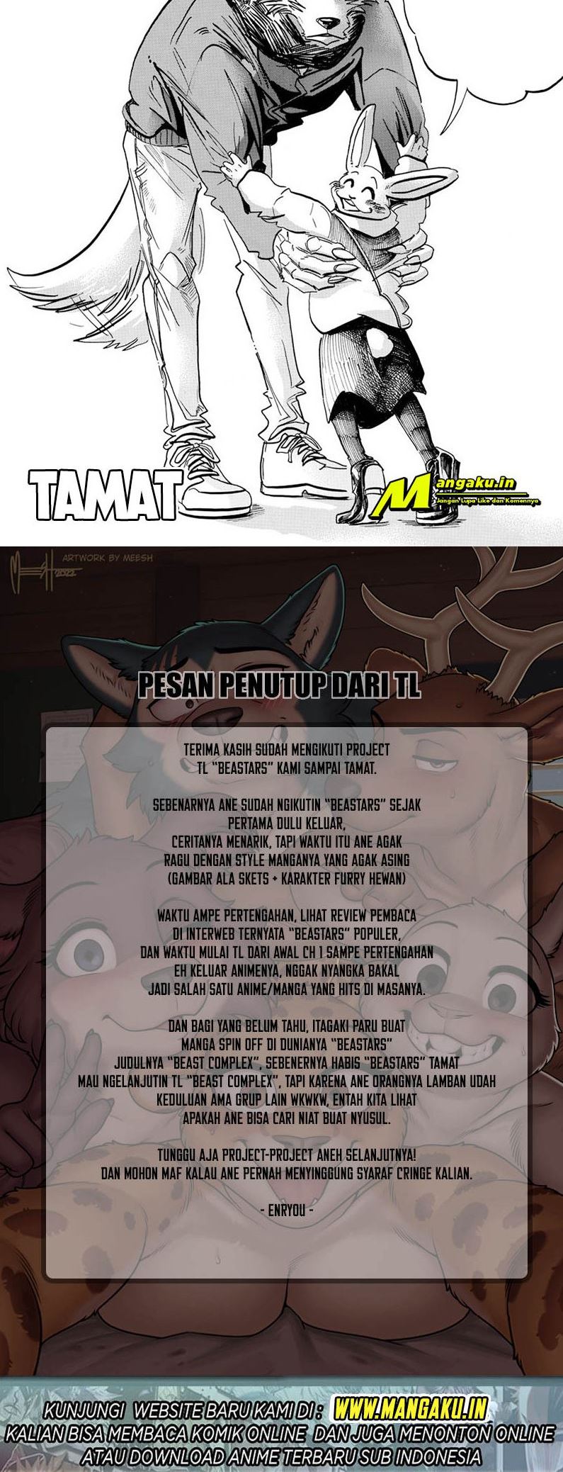 Beastars Chapter 196 Gambar 14