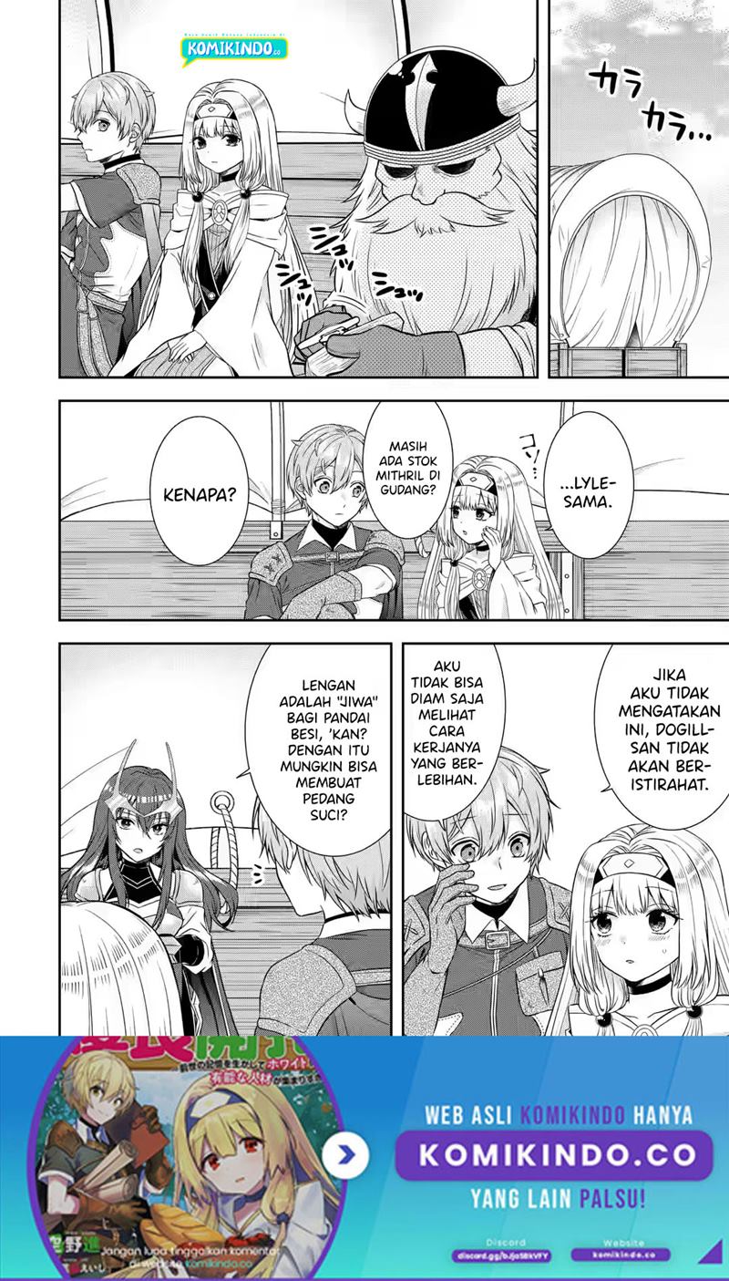 Baca Tensei Ryoushu no Yuuryou Kaitaku: Zensei no Kioku o Ikashite White ni Tsutometara, Yuunou na Jinzai ga Atsumari Sugimashita Chapter 21.2 Gambar 2