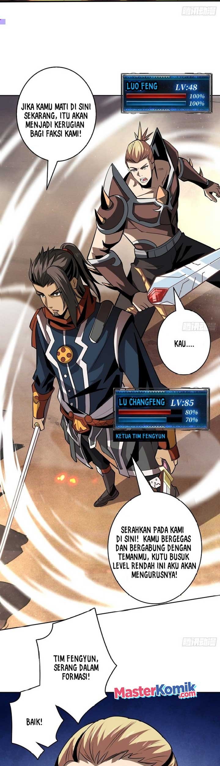 King Account At The Start Chapter 137 Gambar 11