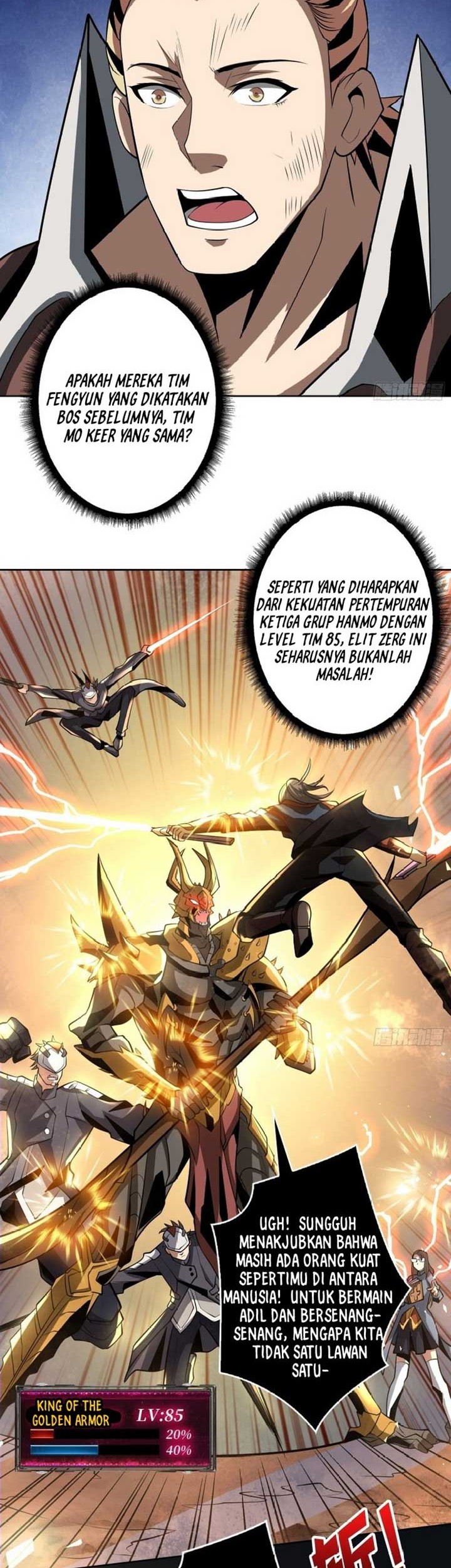King Account At The Start Chapter 137 Gambar 12