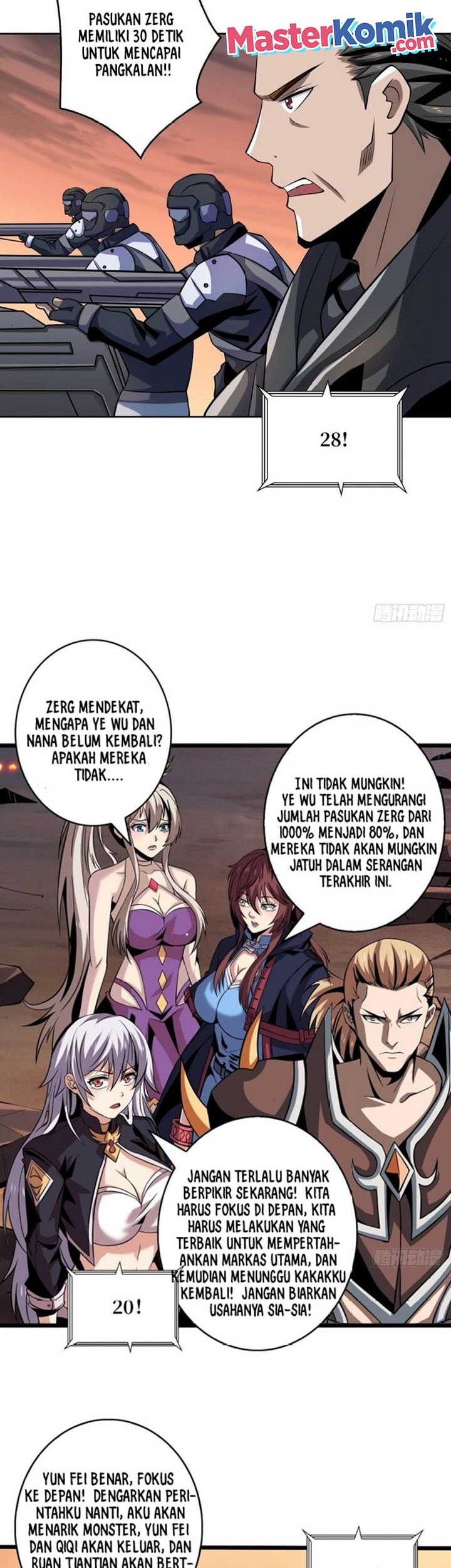 King Account At The Start Chapter 136 Gambar 18