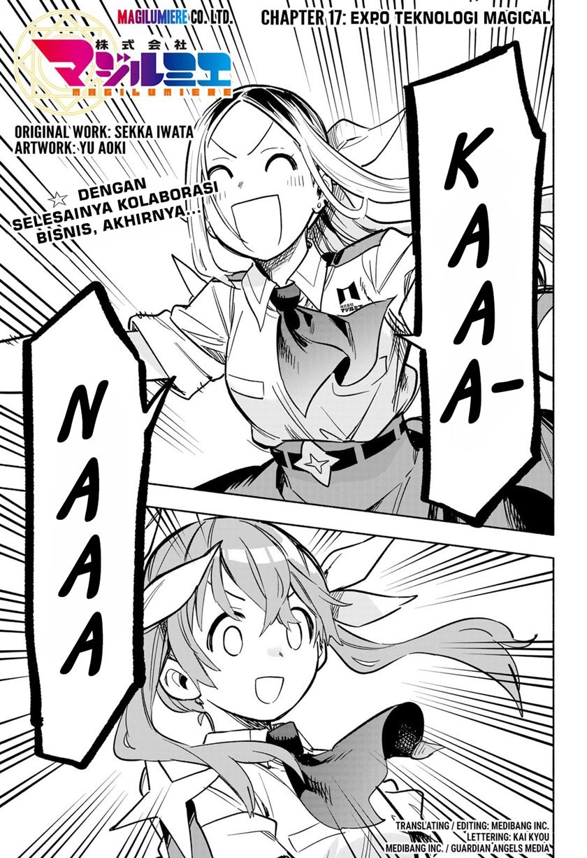 Baca Kabushiki Gaisha MagiLumiere Chapter 17 Gambar 2