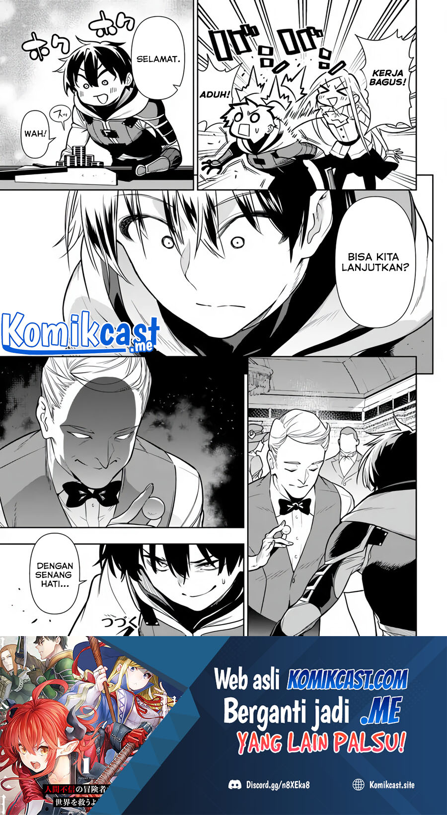 The Adventurers That Don’t Believe In Humanity Will Save The World Chapter 35.1 Gambar 18