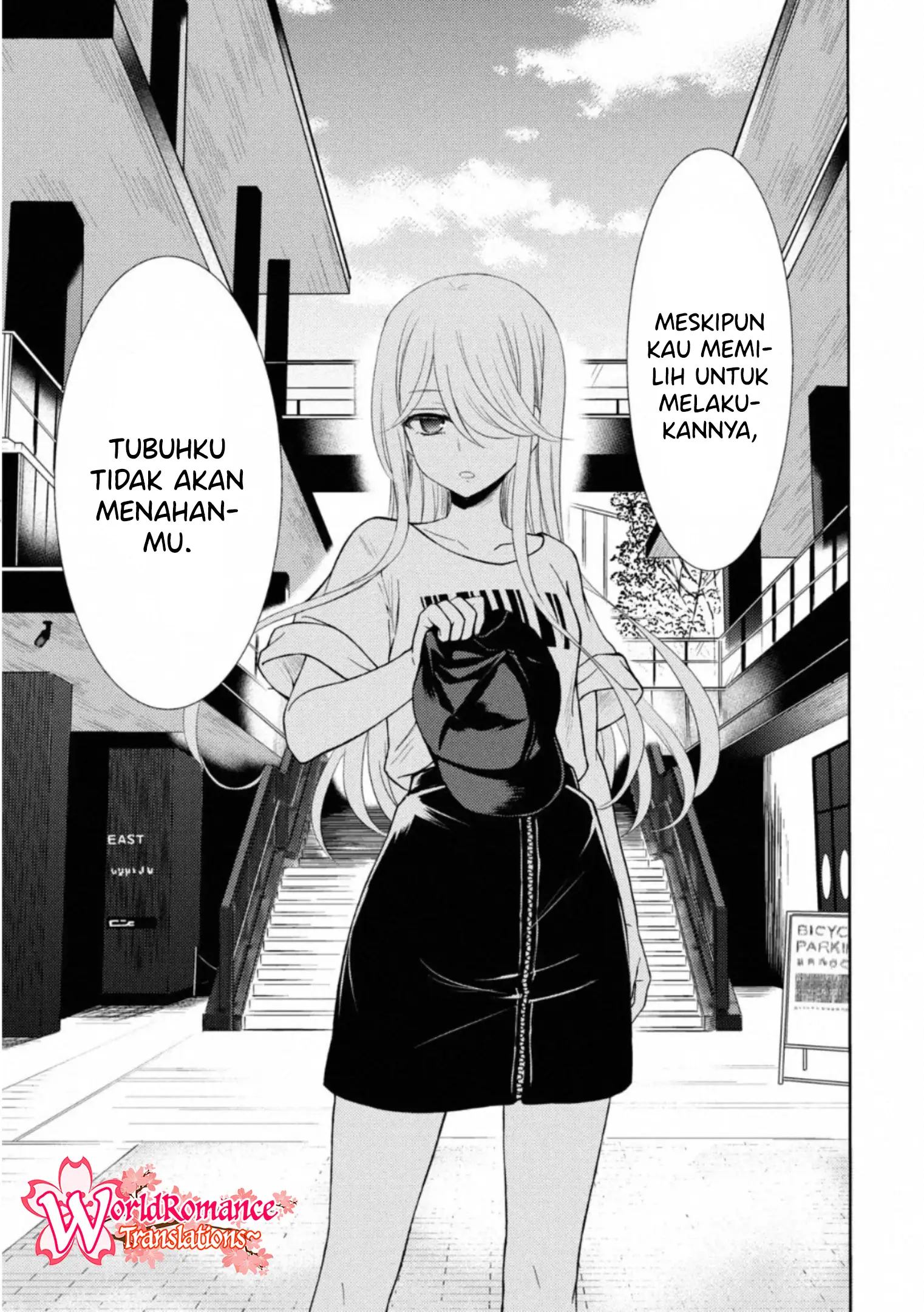 Watari-kun no xx ga Houkai Sunzen Chapter 54 Gambar 16