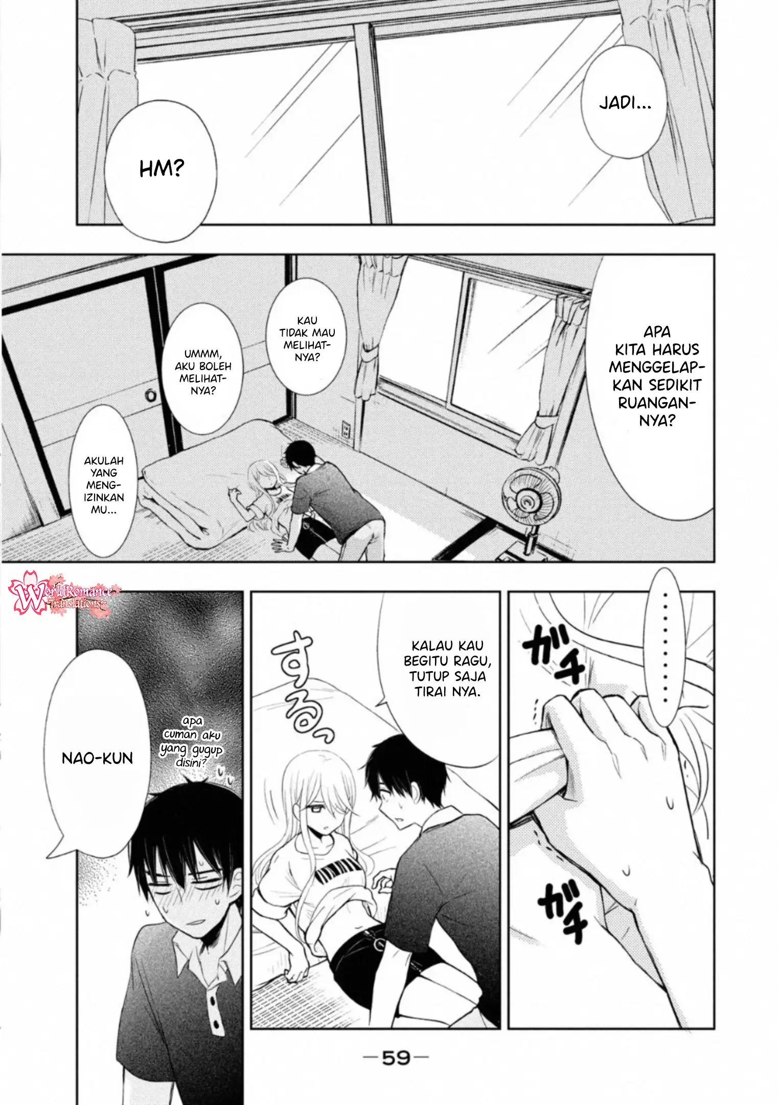 Watari-kun no xx ga Houkai Sunzen Chapter 54 Gambar 20