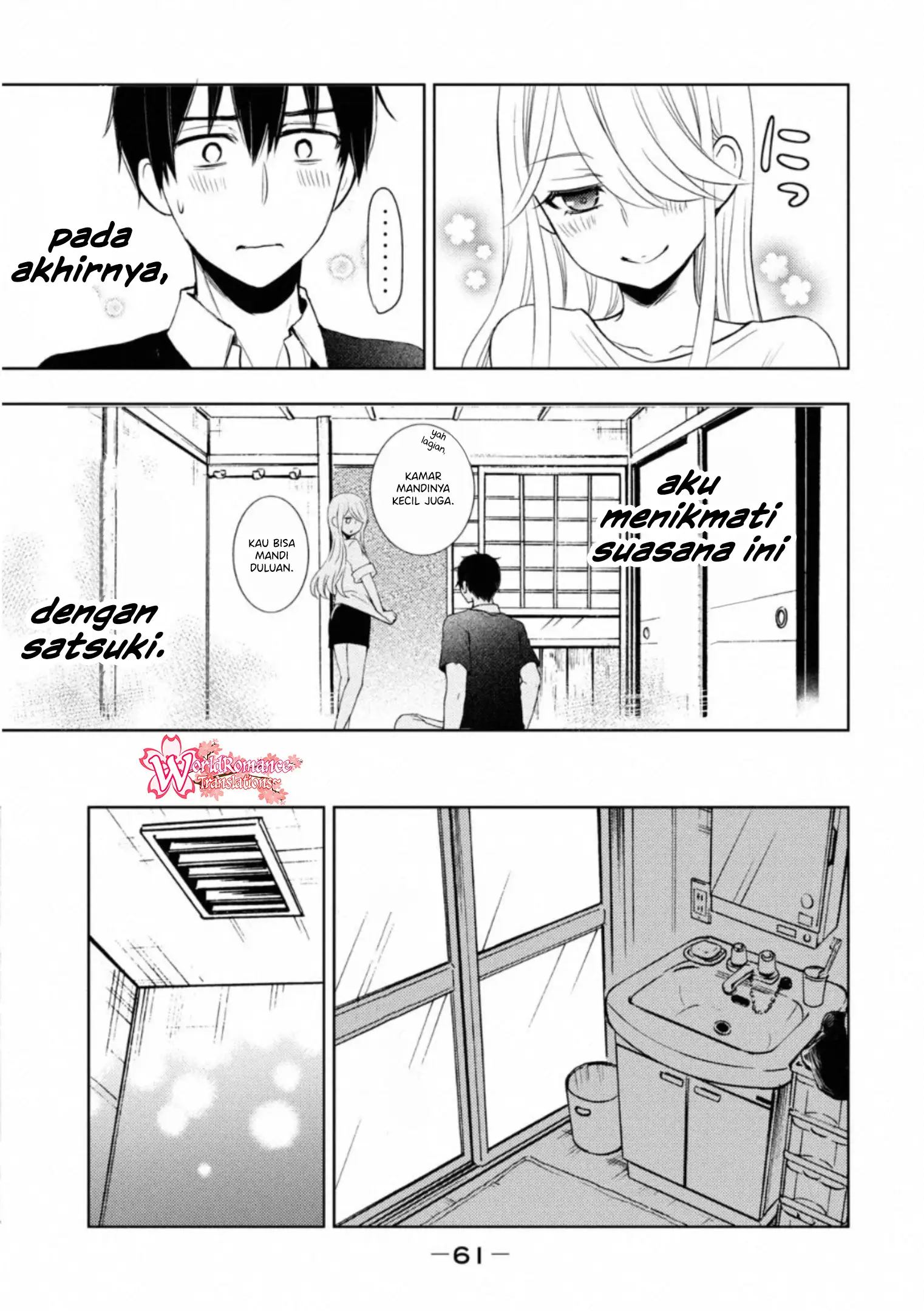Watari-kun no xx ga Houkai Sunzen Chapter 54 Gambar 22