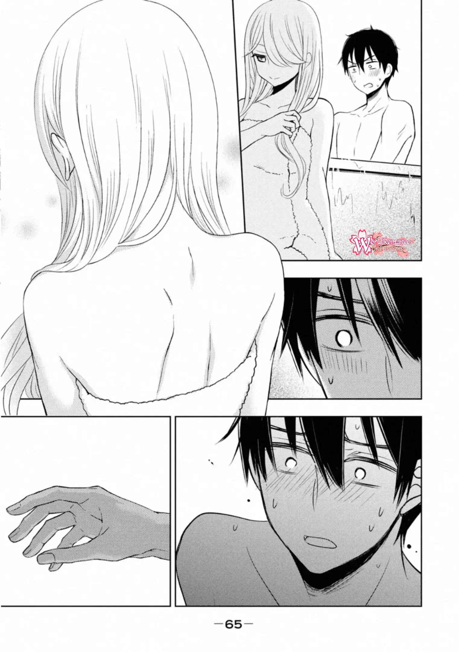Watari-kun no xx ga Houkai Sunzen Chapter 54 Gambar 25