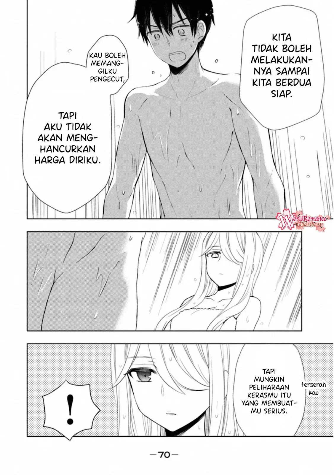 Watari-kun no xx ga Houkai Sunzen Chapter 54 Gambar 30