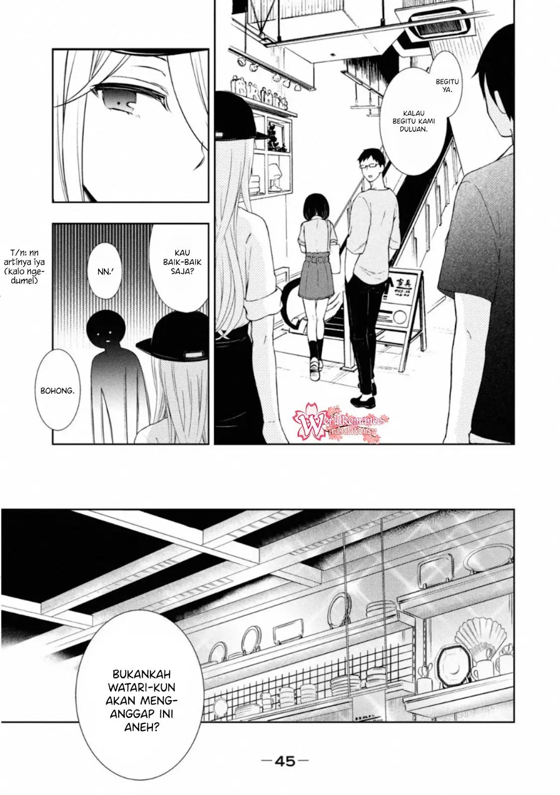 Watari-kun no xx ga Houkai Sunzen Chapter 54 Gambar 6