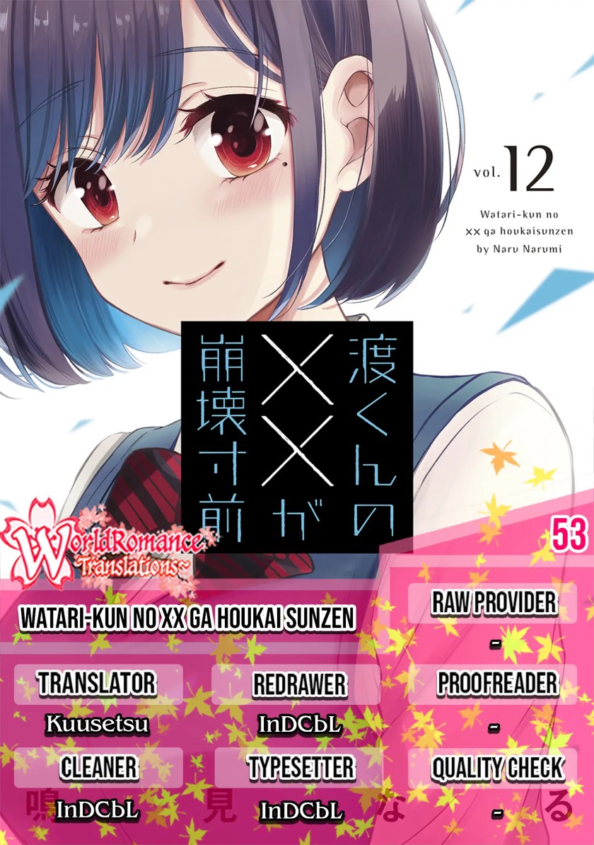 Baca Komik Watari-kun no xx ga Houkai Sunzen Chapter 53 Gambar 1
