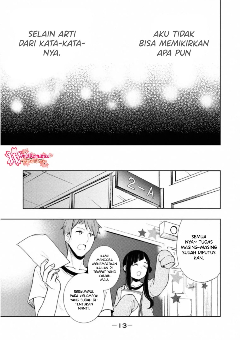 Watari-kun no xx ga Houkai Sunzen Chapter 53 Gambar 12