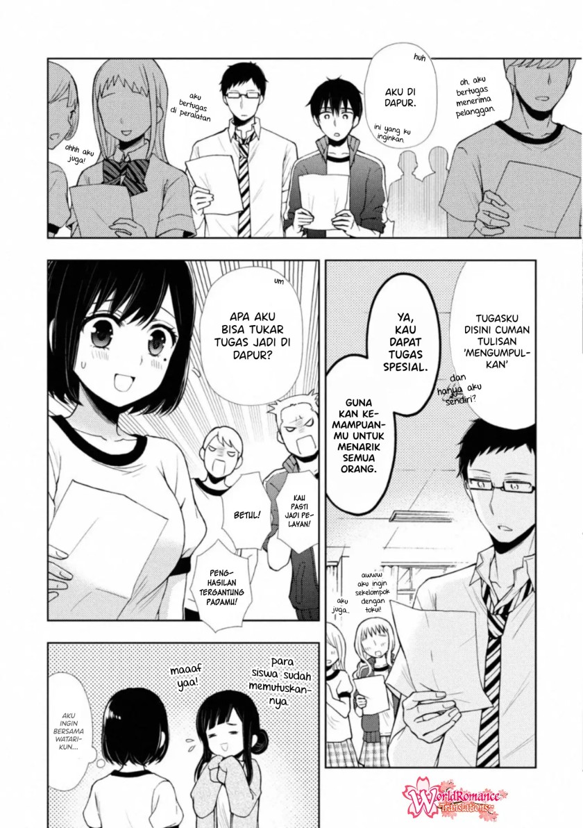 Watari-kun no xx ga Houkai Sunzen Chapter 53 Gambar 13