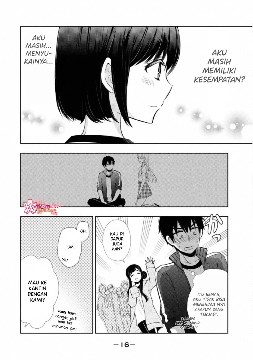 Watari-kun no xx ga Houkai Sunzen Chapter 53 Gambar 15