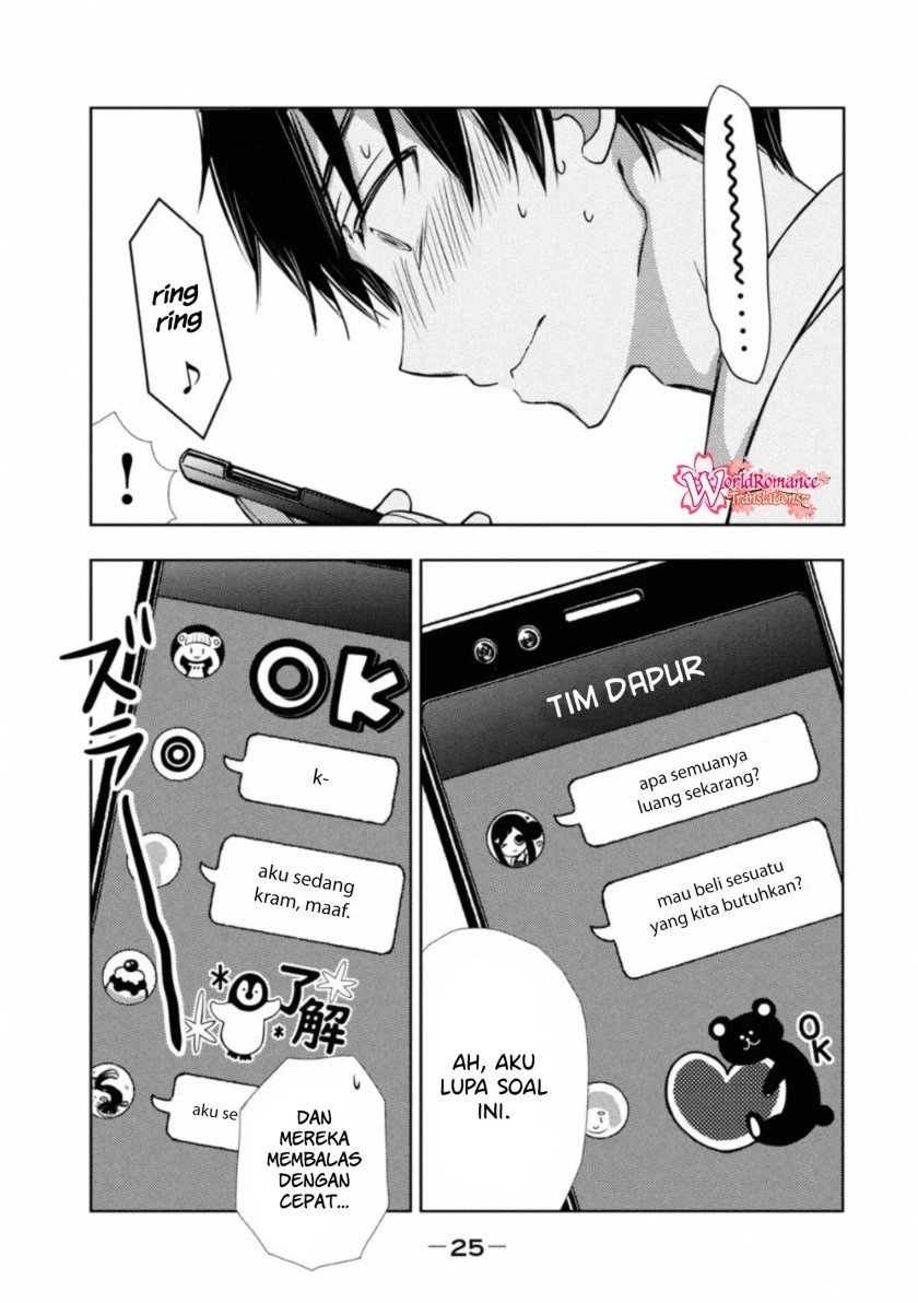 Watari-kun no xx ga Houkai Sunzen Chapter 53 Gambar 24