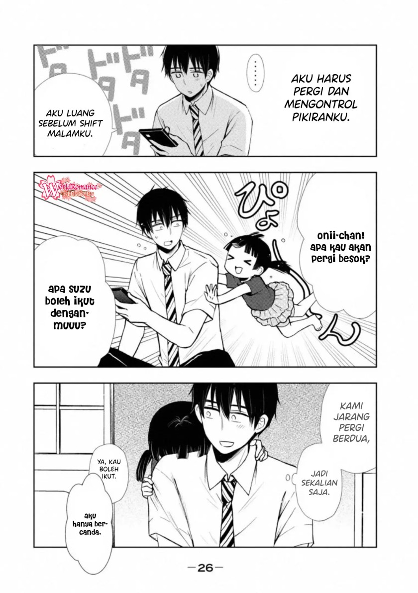 Watari-kun no xx ga Houkai Sunzen Chapter 53 Gambar 25