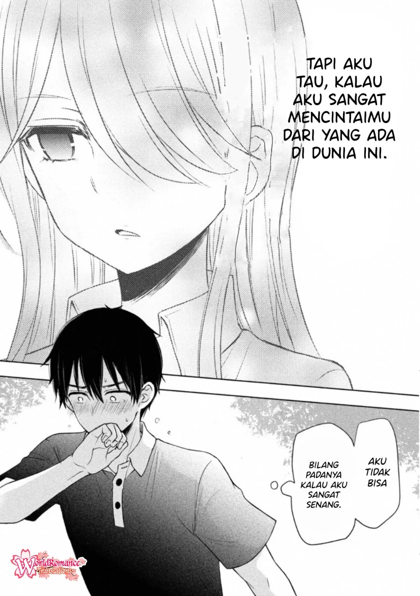Watari-kun no xx ga Houkai Sunzen Chapter 53 Gambar 33