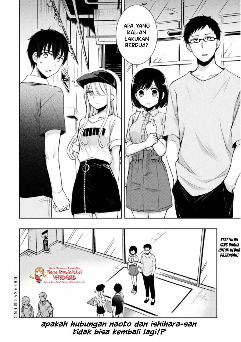 Watari-kun no xx ga Houkai Sunzen Chapter 53 Gambar 39