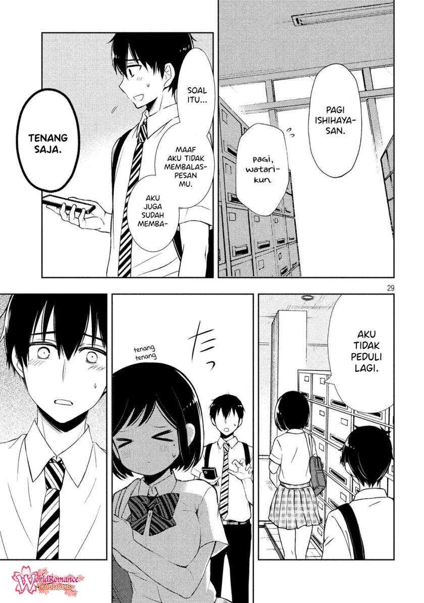Watari-kun no xx ga Houkai Sunzen Chapter 52 Gambar 31