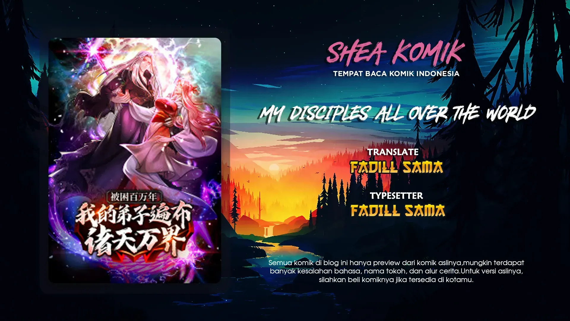 Baca Komik My Disciples All Over The World Chapter 115 Gambar 1
