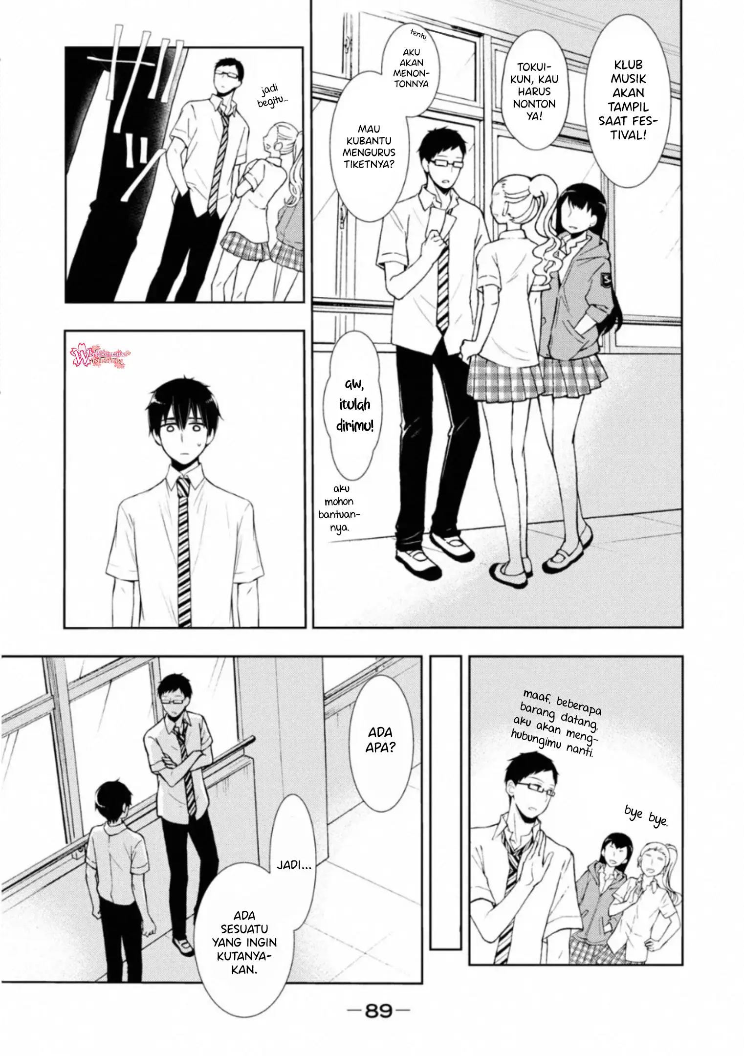 Watari-kun no xx ga Houkai Sunzen Chapter 55 Gambar 16