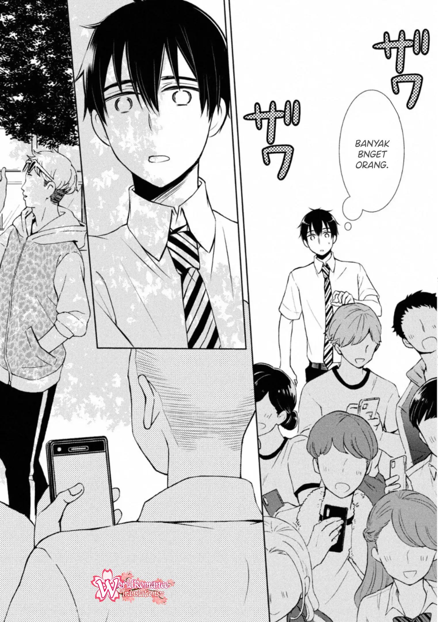 Watari-kun no xx ga Houkai Sunzen Chapter 55 Gambar 21