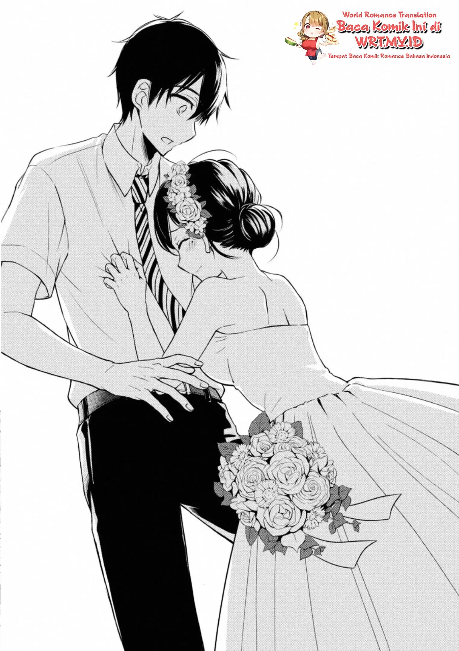 Watari-kun no xx ga Houkai Sunzen Chapter 55 Gambar 34