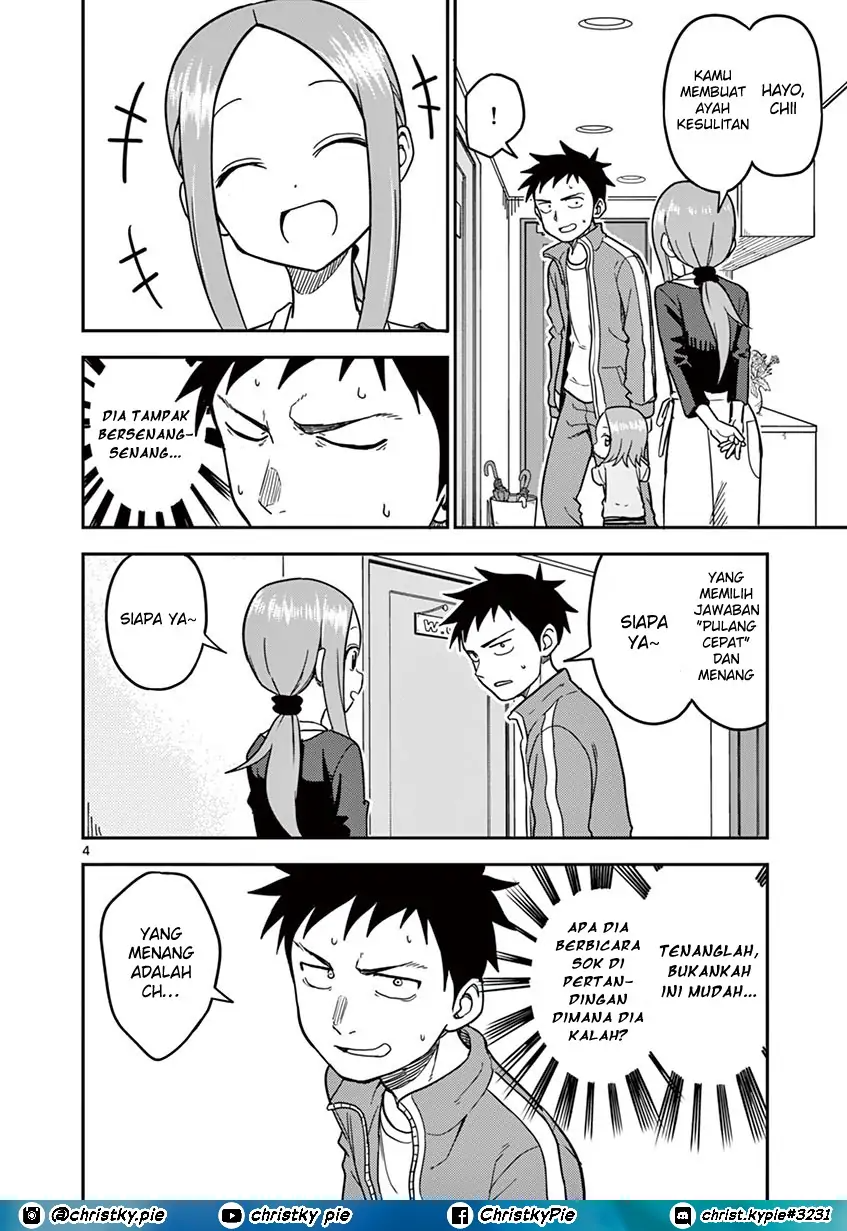 Karakai Jouzu no (Moto) Takagi-san Chapter 134 Gambar 4
