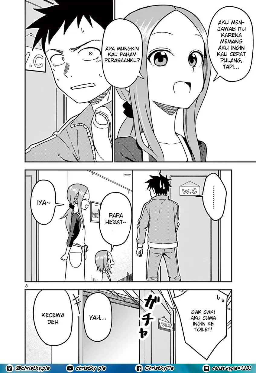 Karakai Jouzu no (Moto) Takagi-san Chapter 134 Gambar 8