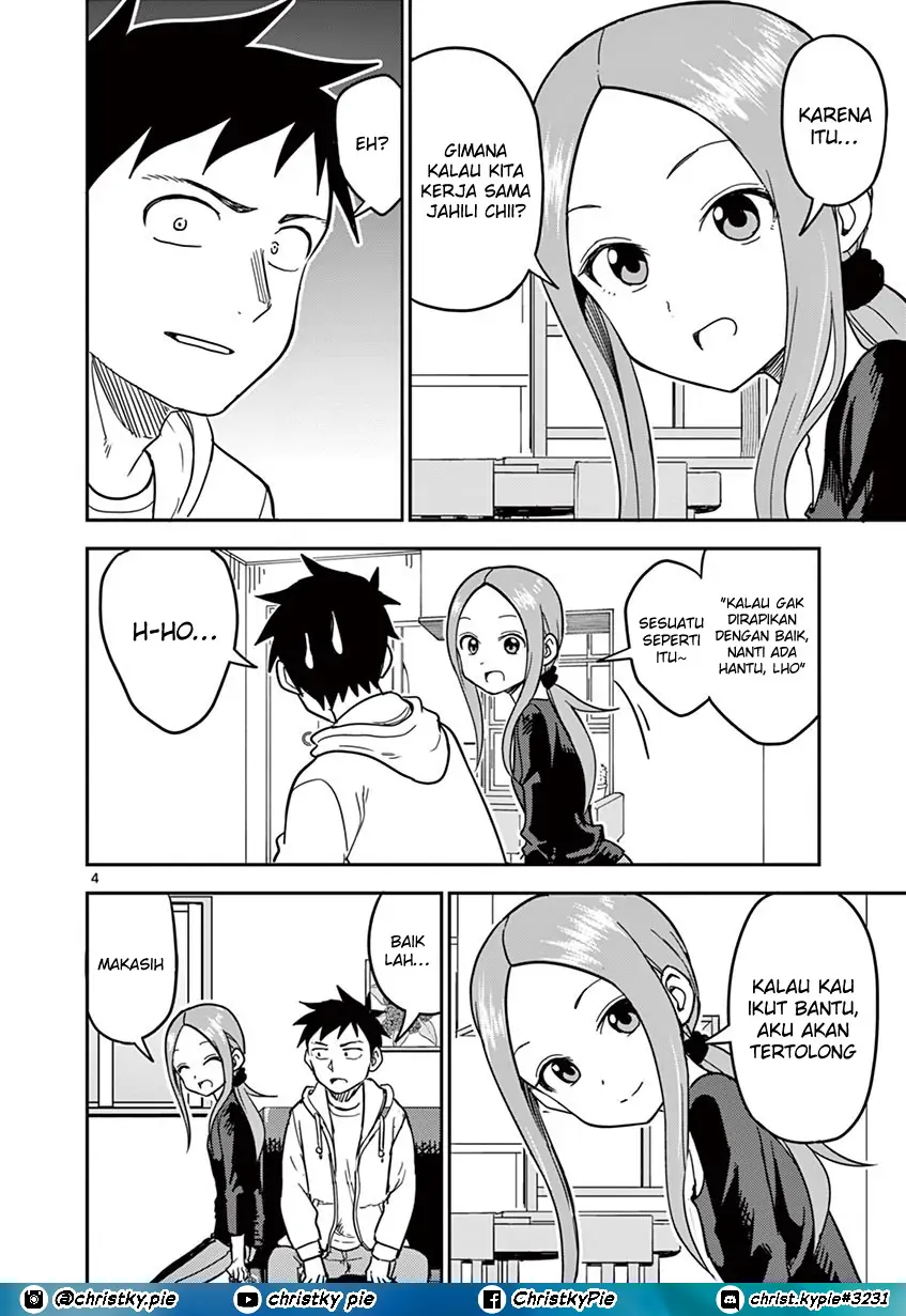 Karakai Jouzu no (Moto) Takagi-san Chapter 133 Gambar 4