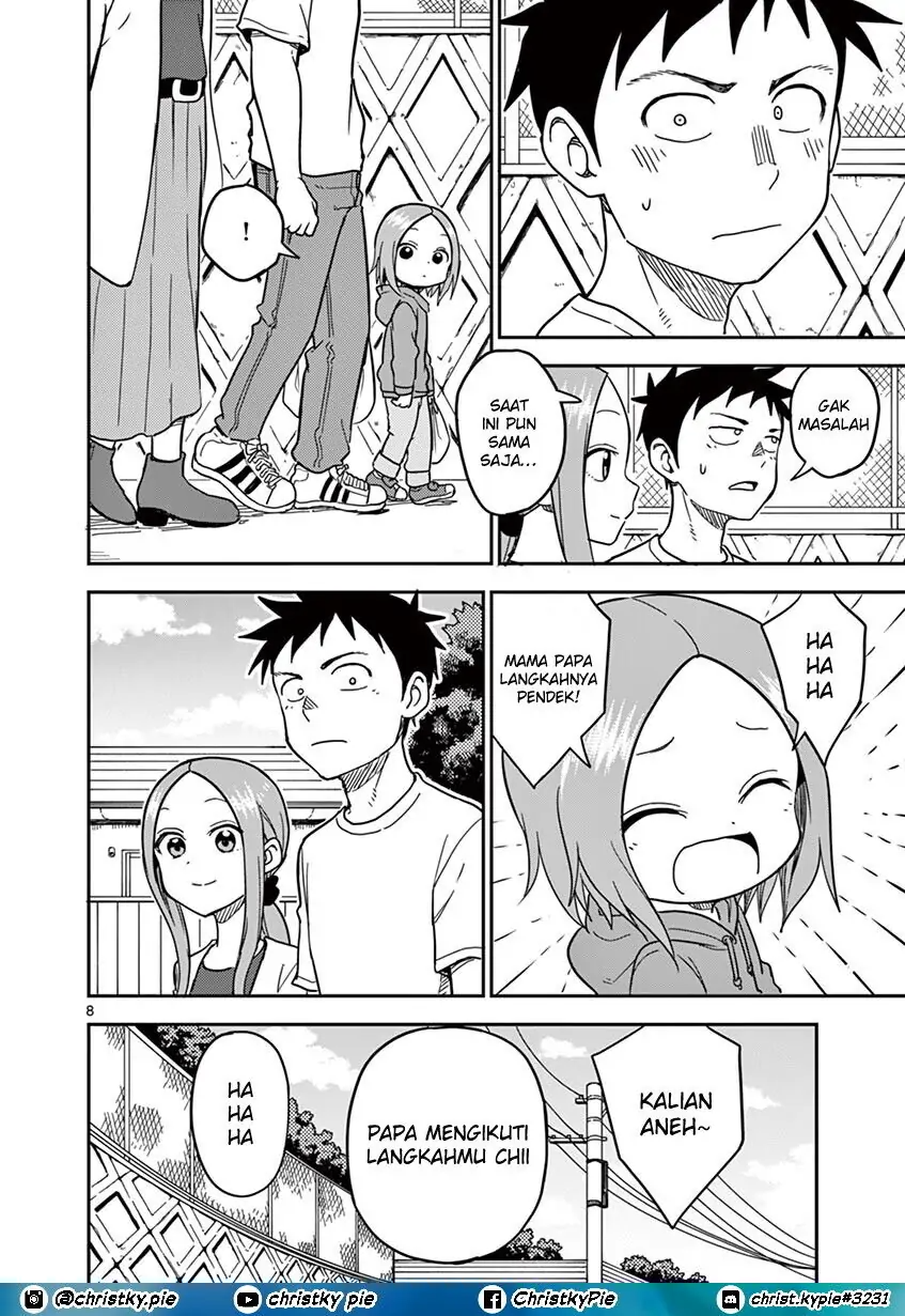 Karakai Jouzu no (Moto) Takagi-san Chapter 132 Gambar 8