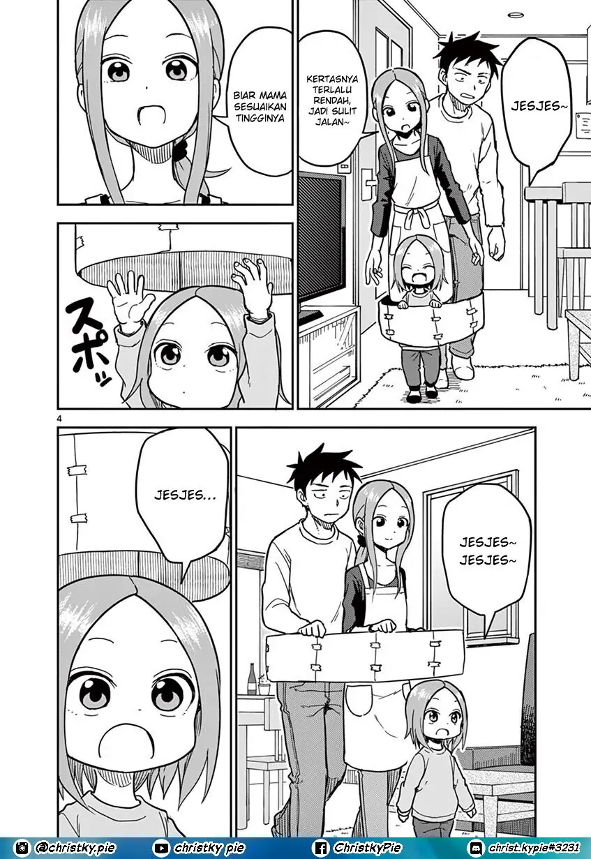 Karakai Jouzu no (Moto) Takagi-san Chapter 131 Gambar 4