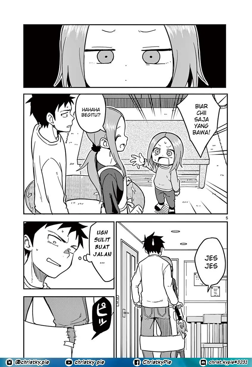 Karakai Jouzu no (Moto) Takagi-san Chapter 131 Gambar 5