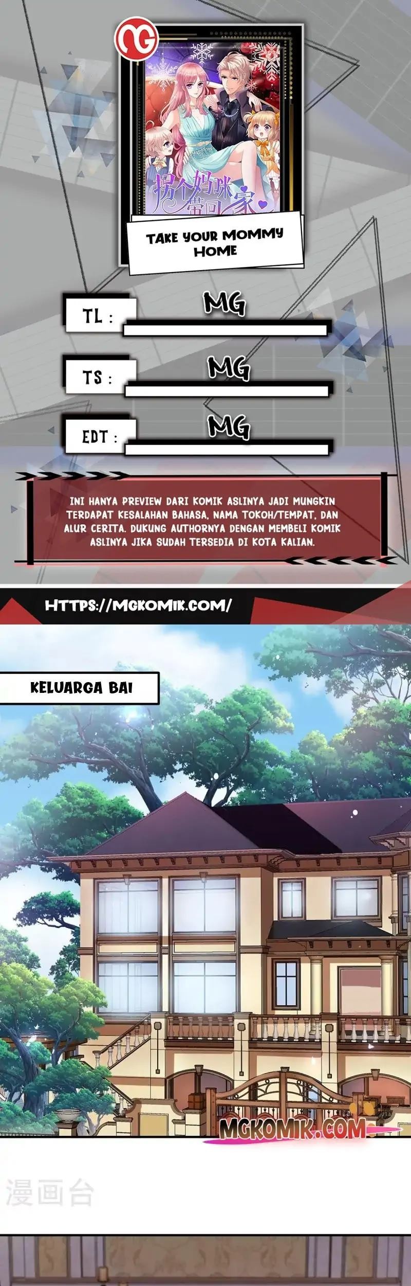 Baca Komik Take Your Mommy Home Chapter 390 Gambar 1