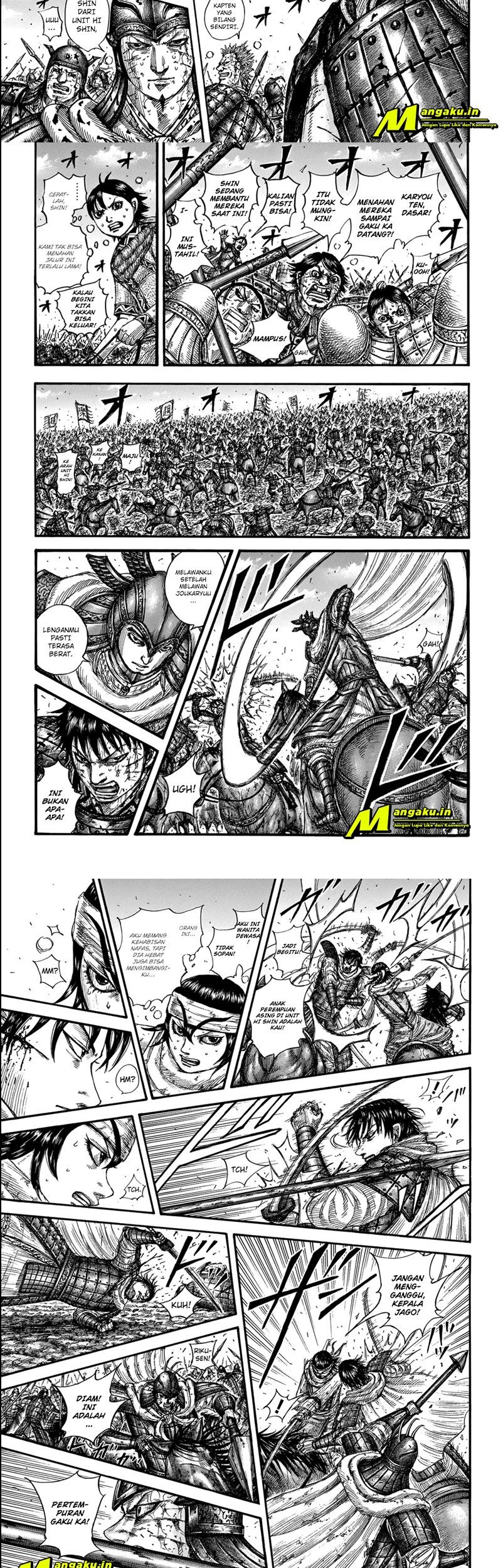 Kingdom Chapter 723 Gambar 7