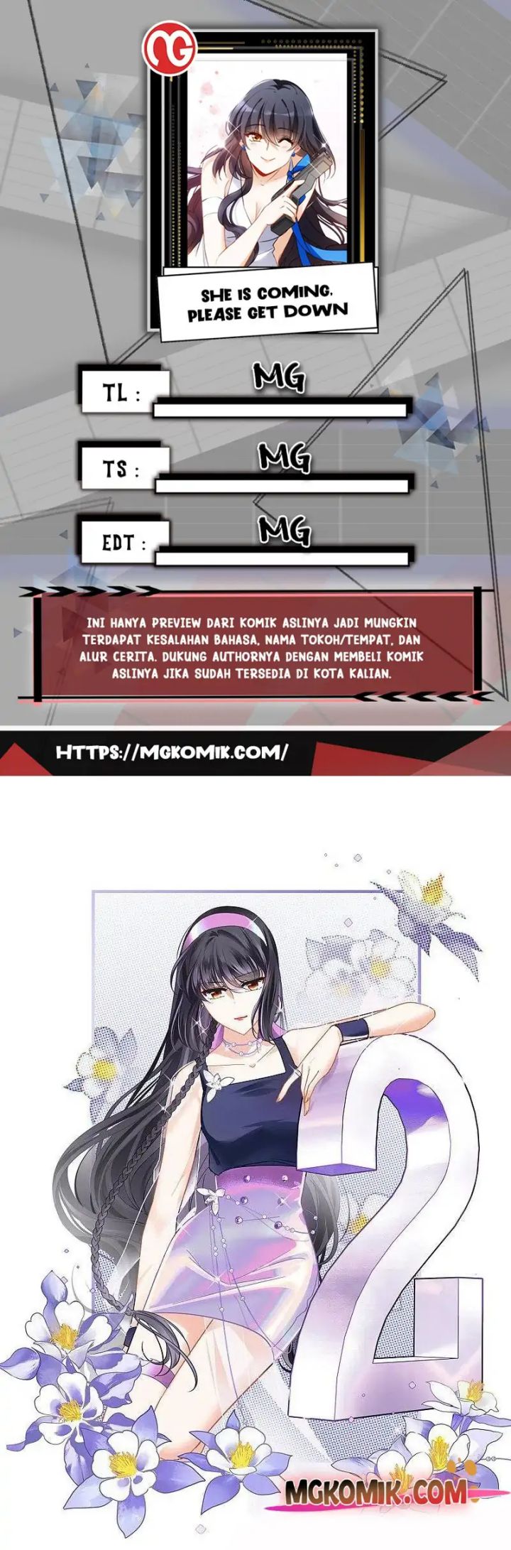 Baca Komik She Is Coming, Please Get Down! Chapter 81.1 Gambar 1