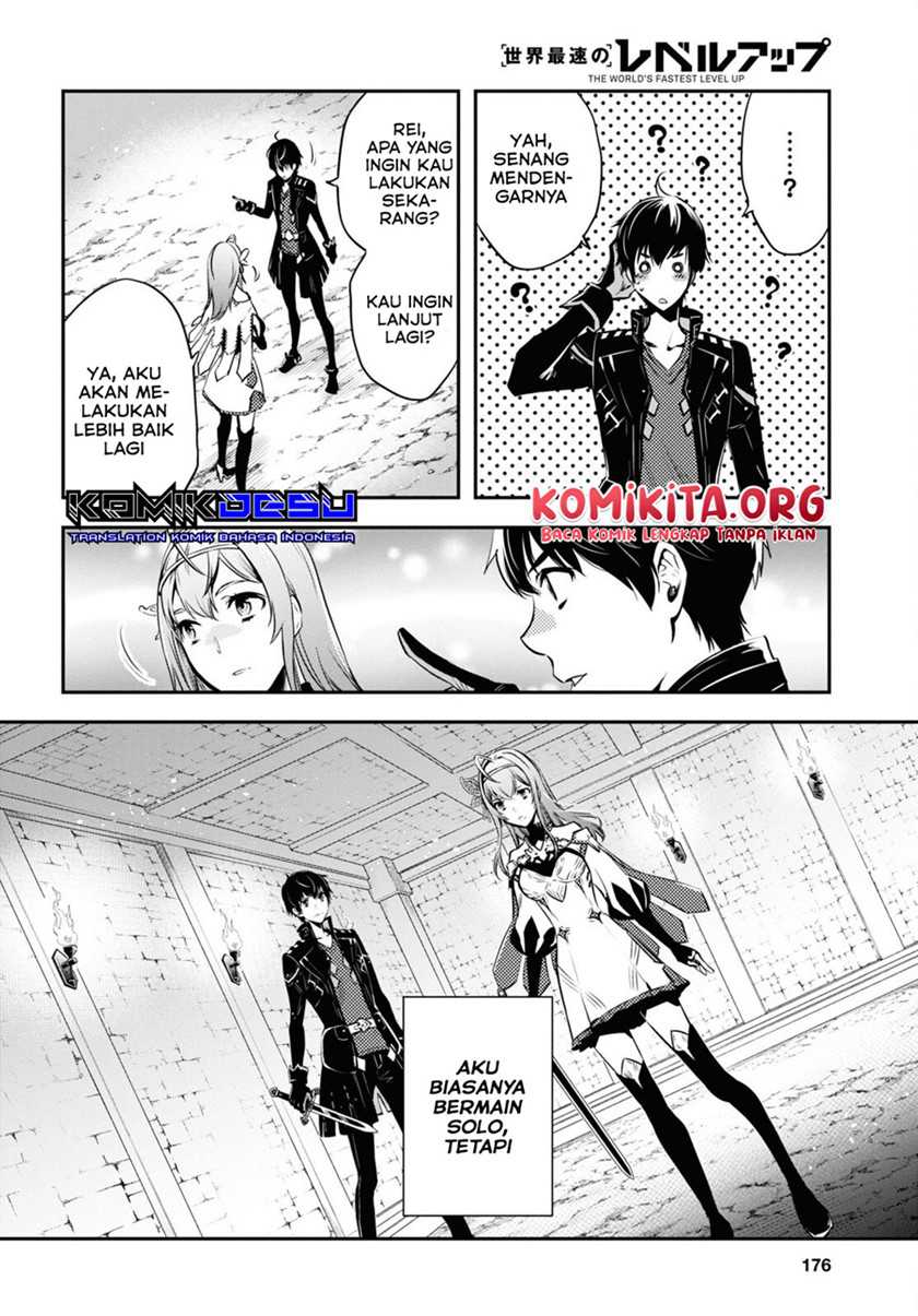 Sekai Saisoku no Level Up! Chapter 10 Gambar 34