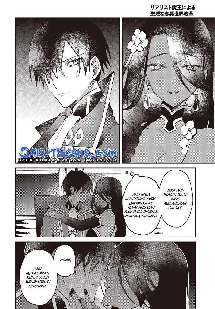 Realist Maou Niyoru Seiiki Naki Isekai Kaikaku Chapter 37 Gambar 11