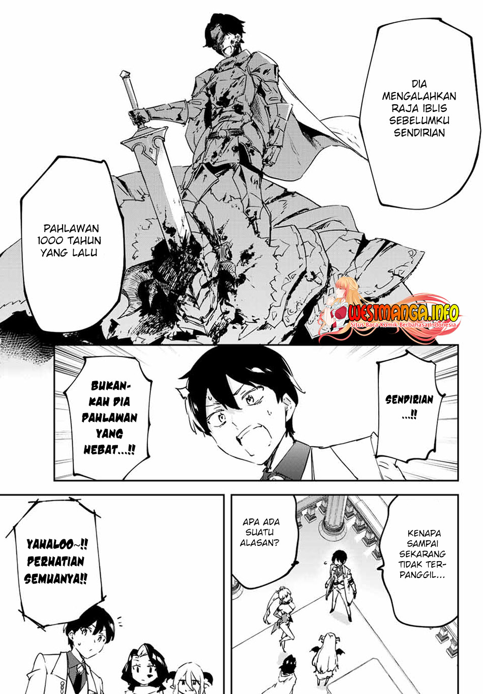 Saikyou Kurasu no Eirei 1000 Karada ga Shiranai Uchi ni Shigoto o Katadzukete Kurerushi Chapter 07.2 Gambar 5