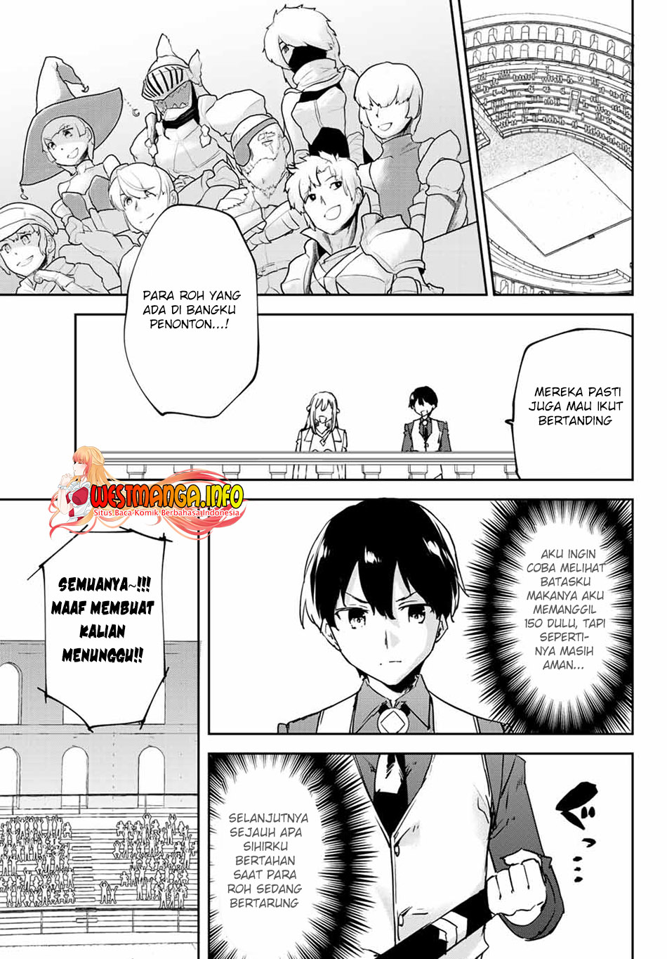 Saikyou Kurasu no Eirei 1000 Karada ga Shiranai Uchi ni Shigoto o Katadzukete Kurerushi Chapter 07.2 Gambar 9