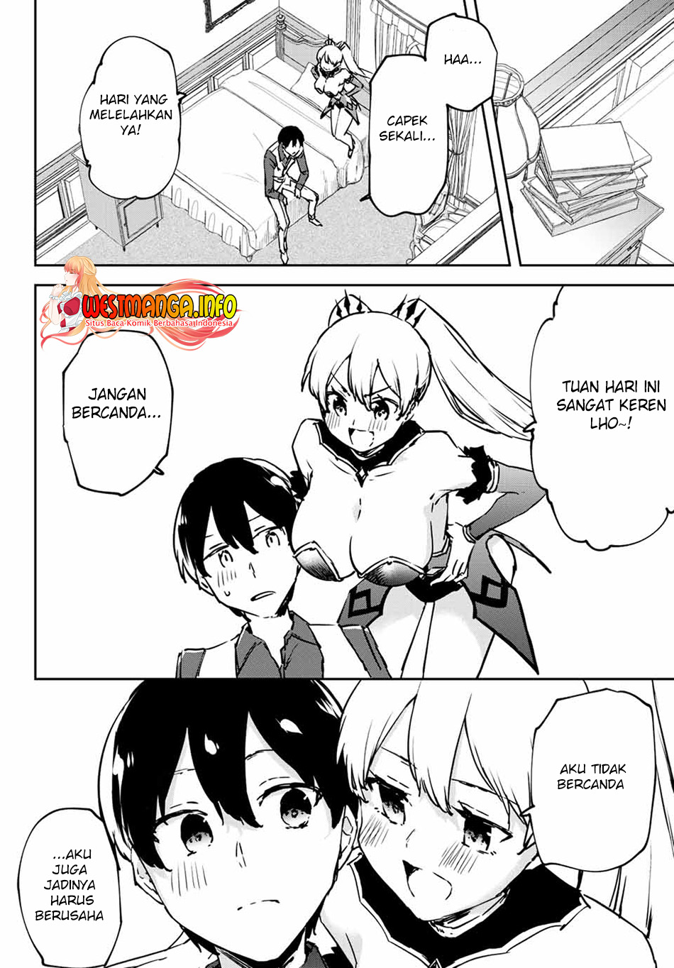 Saikyou Kurasu no Eirei 1000 Karada ga Shiranai Uchi ni Shigoto o Katadzukete Kurerushi Chapter 06.3 Gambar 14