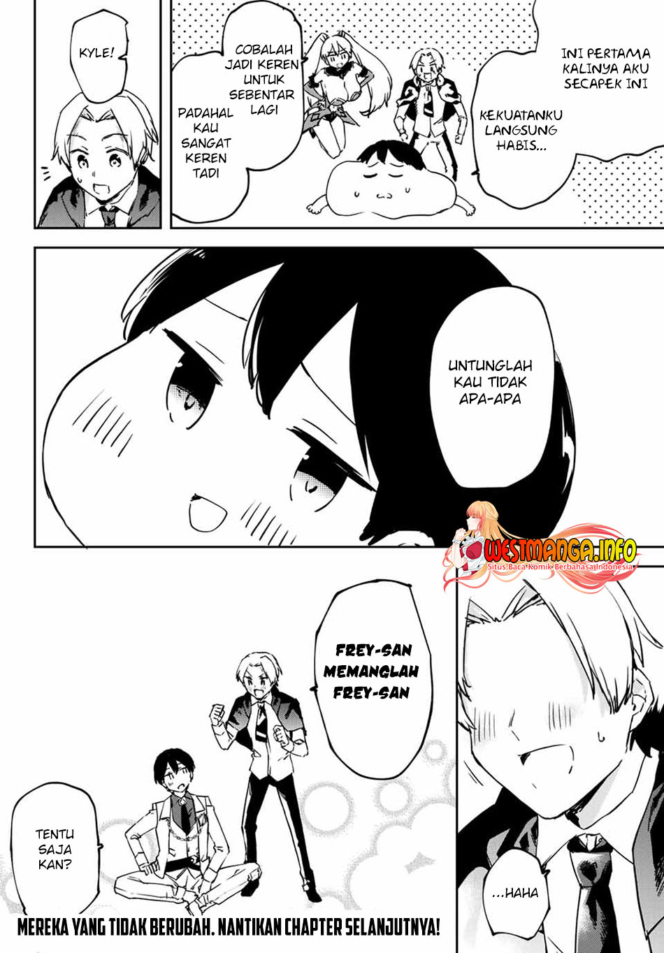 Saikyou Kurasu no Eirei 1000 Karada ga Shiranai Uchi ni Shigoto o Katadzukete Kurerushi Chapter 06.2 Gambar 19