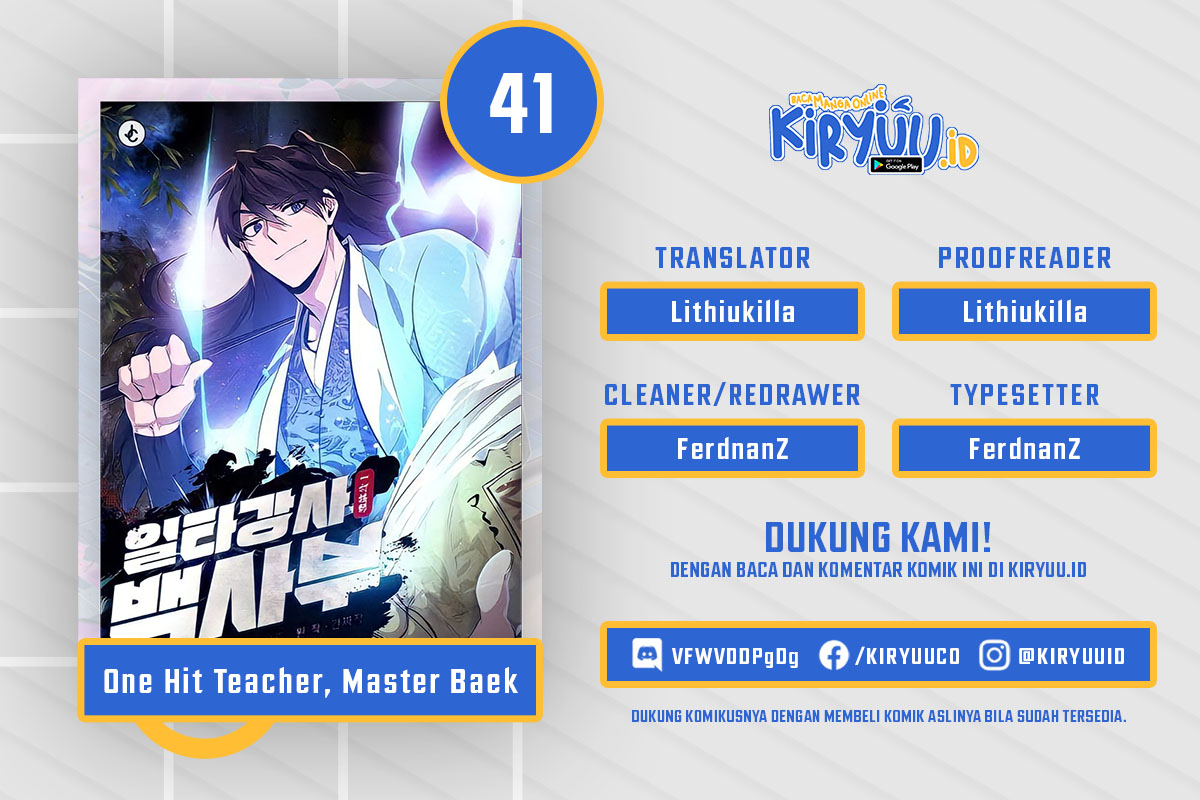 Baca Komik Number One Star Instructor Master Baek Chapter 41 Gambar 1