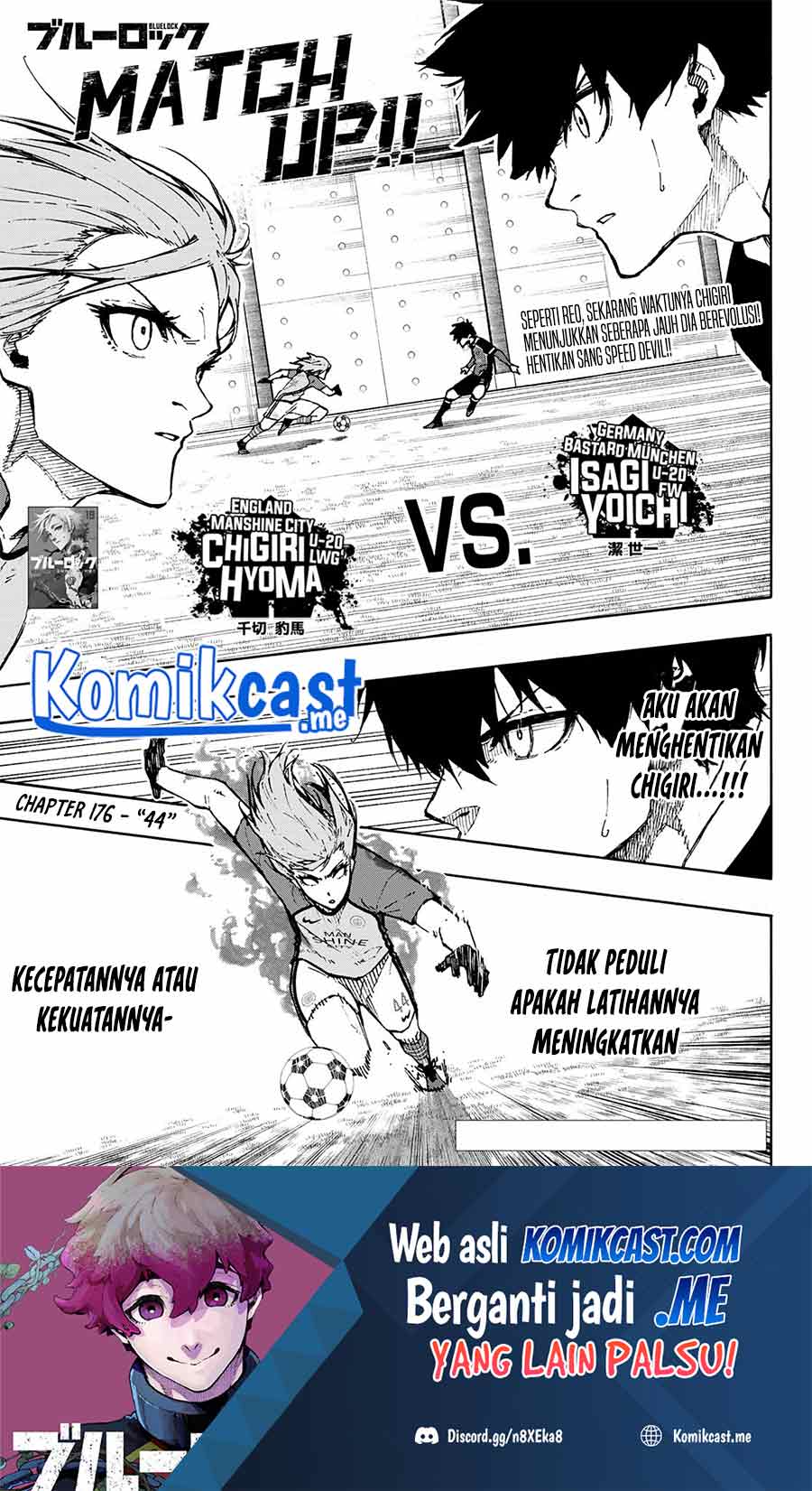Baca Blue Lock Chapter 176 Gambar 2