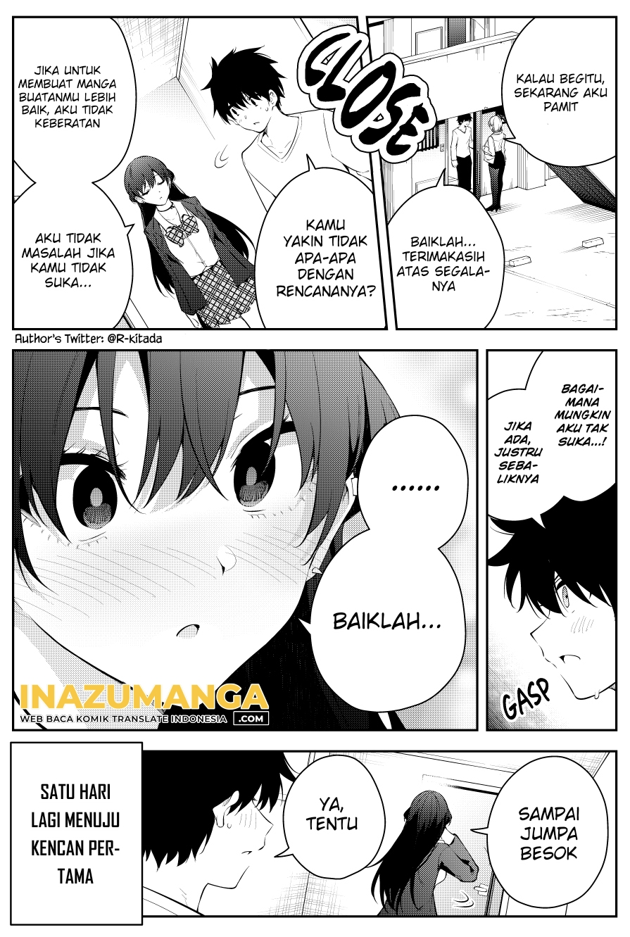 Mishiranu Joshikousei ni Kankensareta Mangaka no Hanashi Chapter 42 Gambar 7