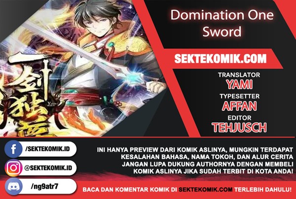 Domination One Sword Chapter 189 1