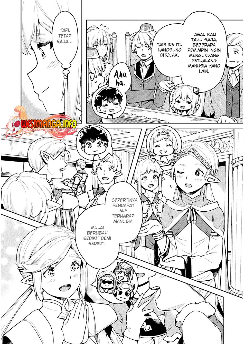 NEET dakedo Hello Work ni Ittara Isekai ni Tsuretekareta Chapter 44 Gambar 14