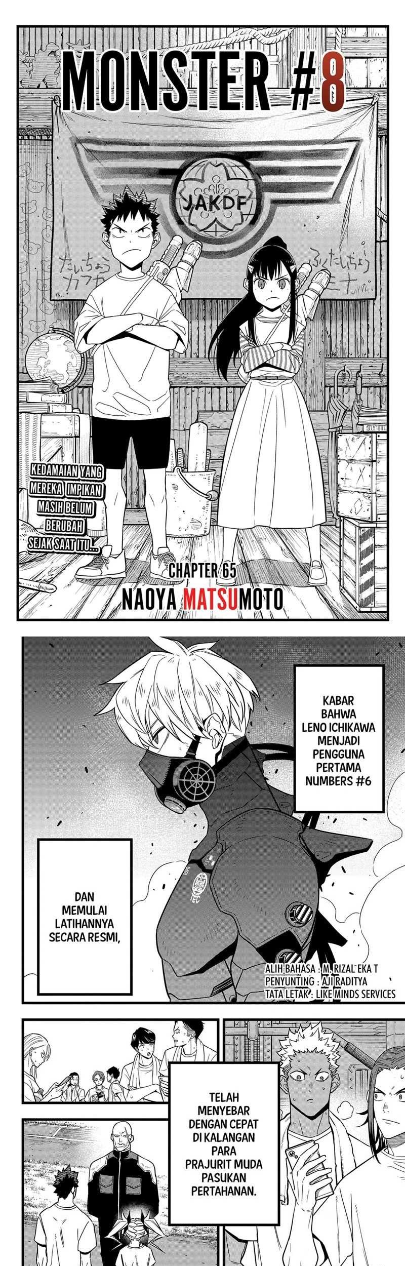 Baca Komik 8Kaijuu Chapter 65 Gambar 1