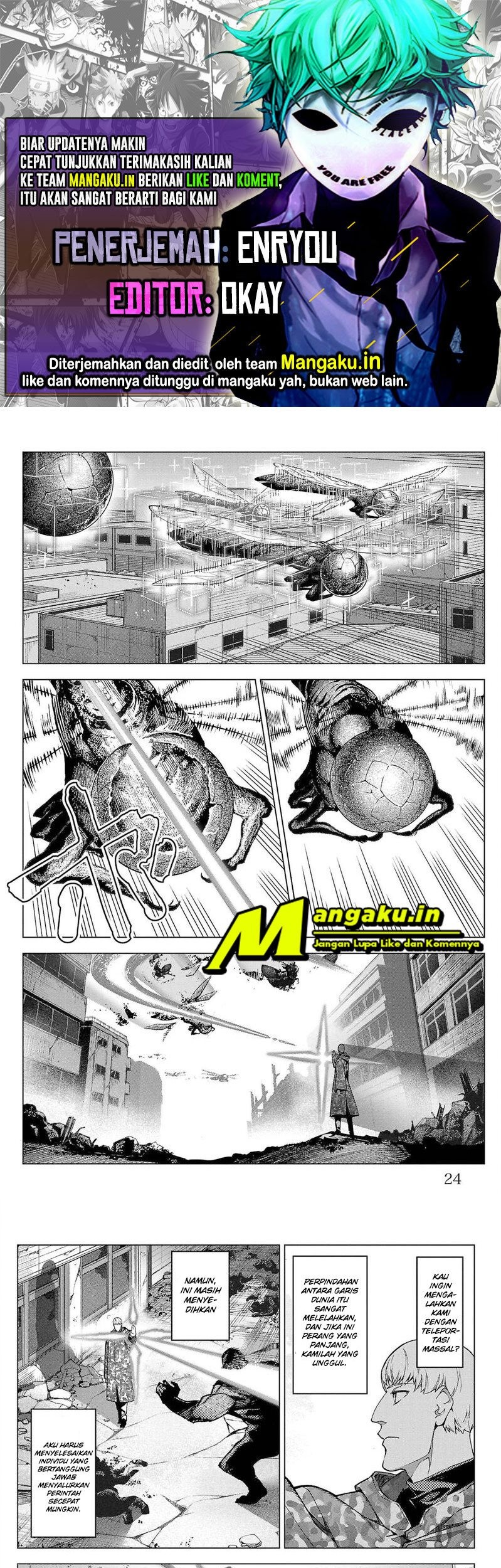 Baca Komik Darwins Game Chapter 101.2 Gambar 1