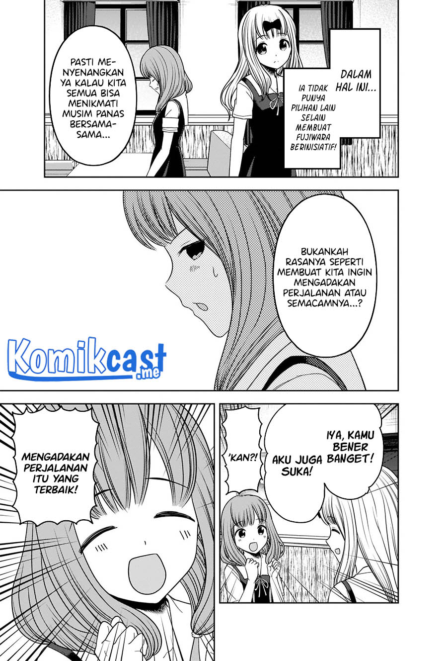 Kaguya-sama wa Kokurasetai – Tensai-tachi no Renai Zunousen Chapter 268 Gambar 10